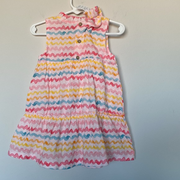 Mud pie Rainbow  Dress and Headband Set NWT - Picture 6 of 6